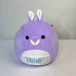 Squishmallows 12 inch Kiki the Purple Kangaroo - Child's Ultra Soft Plush Toy.
